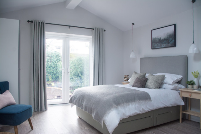 Serene wellness bedroom design